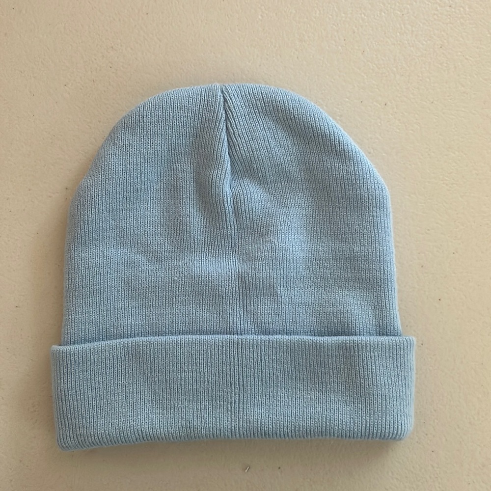 Light blue beanie